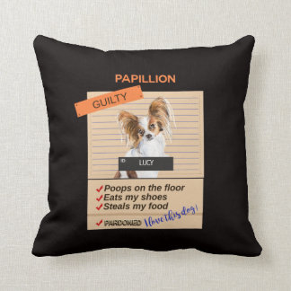 Liefde Voor Mijn Papillon Ondanks Slechte Gewoonte Kussen