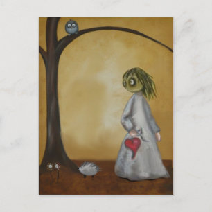 Liefde voor mijn Prickly Friend Briefkaart