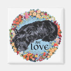 Liefde Voor Mijn Schotse Terriër Magneet