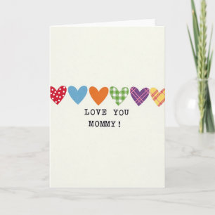 Liefde voor Moeders Hartjes Kaart