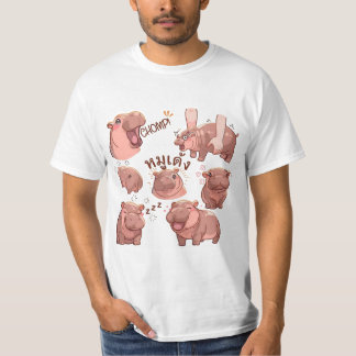 Liefde voor Moo Deng T-shirt