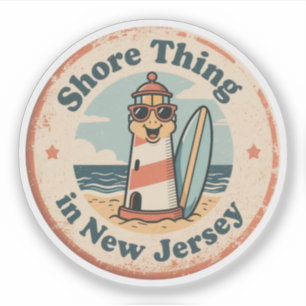 Liefde voor New Jersey - Cute NJ staat souvenir Sticker
