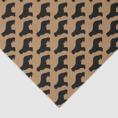 Liefde voor Newfoundland Dogs Tissuepapier (Detail)