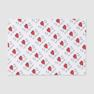 liefde voor nieuwe orleans tissuepapier