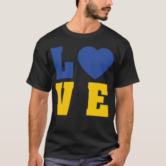 Liefde voor Oekraïense vrienden T-shirt