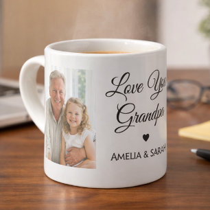 Liefde voor Opa Foto Collage Speciale Mok