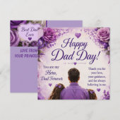 LIEFDE VOOR PAPA VAN DOCHTERS (Voorkant / Achterkant)