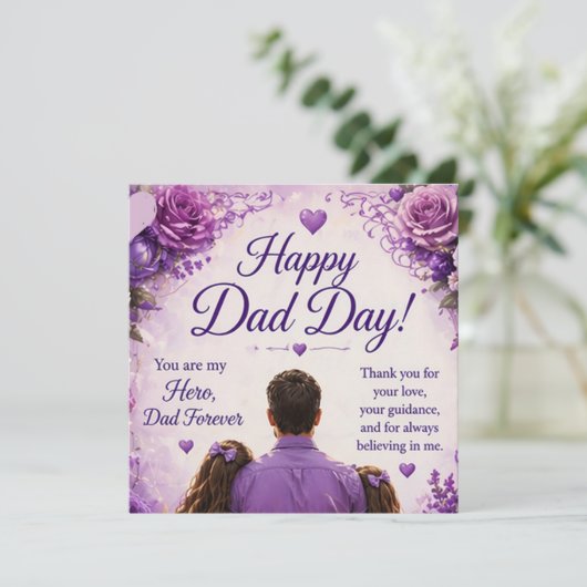 LIEFDE VOOR PAPA VAN DOCHTERS (Staand voorkant)