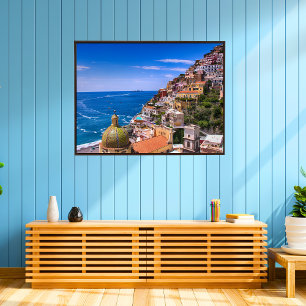 Liefde voor Positano Italië Poster