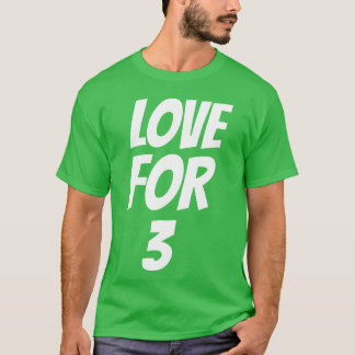 Liefde voor t-shirt