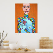 liefde voor uzelf poster (Keuken)