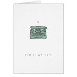 Liefde voor Vintage Schrijfmachine | Zoete en Eenv