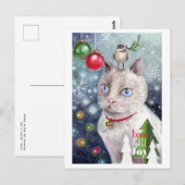 Liefde, vrede en vreugde briefkaart (Voorkant / Achterkant)