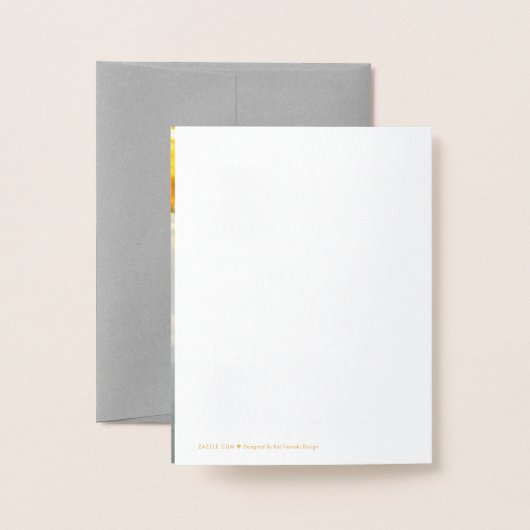 Liefde Vrede en Vreugde Eerste Kerstmis Foto Goud Folie Kaarten (Met envelop)