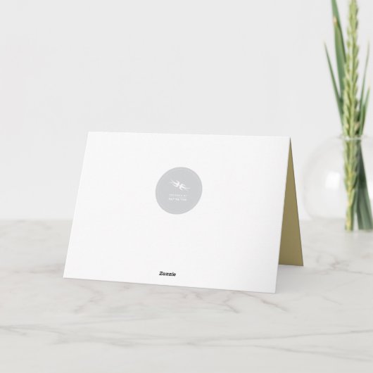 Liefde Vrede Vreugde Calligraphy Modern 6 Foto Col Feestdagen Kaart (Achterkant)