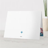 Liefde, vrede, vreugde: een kerstzegen kaart (Achterkant)