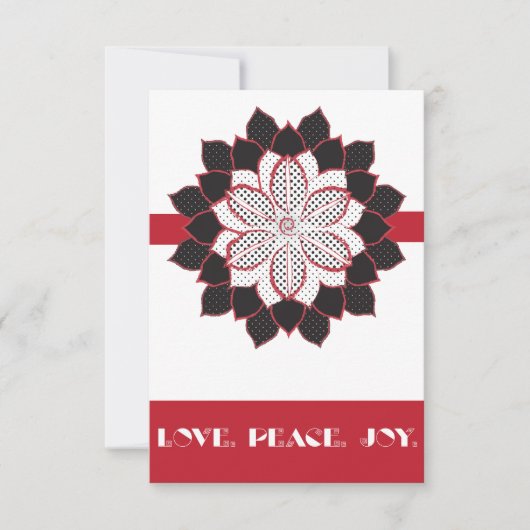 Liefde, Vrede, Vreugde IV Kaart (Voorkant)