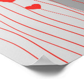 Liefde, Vriendin, Vriend Poster (Hoek)