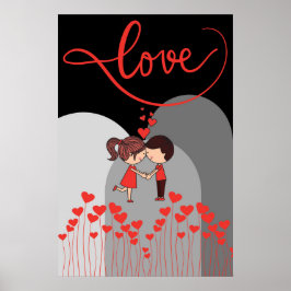 Liefde, Vriendin, Vriend Poster