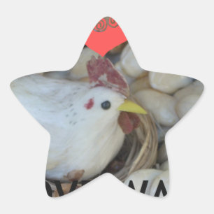 Liefde was in de lucht ster sticker