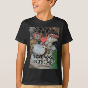 Liefde was in de lucht t-shirt