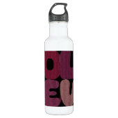 Liefde waterfles waterfles  (Voorkant)