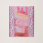 Liefde:WaterKleur Legpuzzel (Verticaal)