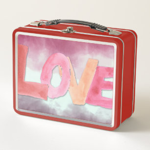 Liefde:Waterverf Lunch Box