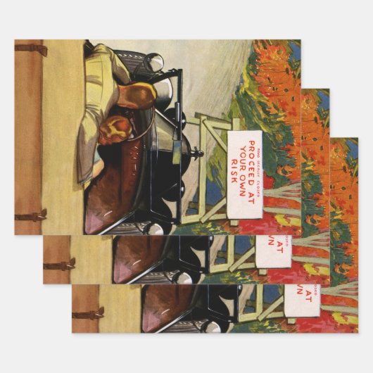  liefde, weg dicht bij je eigen risico inpakpapier vel (Set)