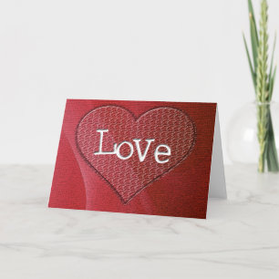 Liefde Wenskaart Feestdagen Kaart