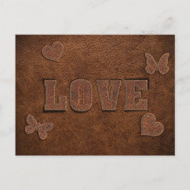 Liefde Westerne Stijl Briefkaart