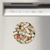 Liefde wijn kurken magneet (Insitu (Vaatwasser))