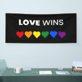 Liefde wins - LGBT Pride Banner - LGBT Party (Beurs)