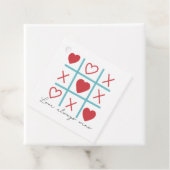 Liefde wint altijd bedankjes labels (In situ)