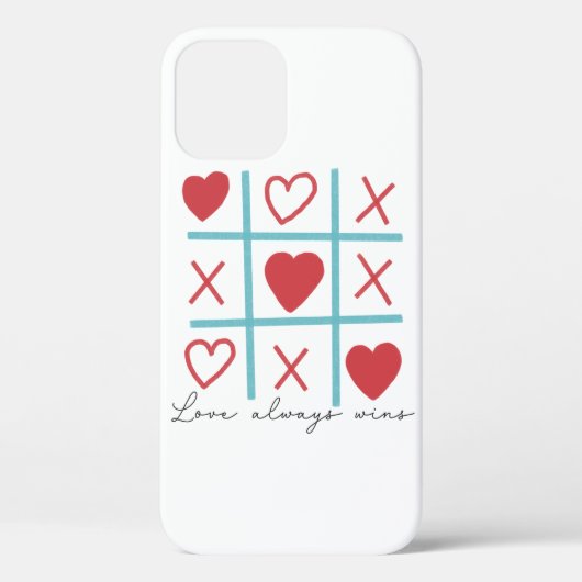 Liefde wint altijd Case-Mate iPhone case (Achterkant)