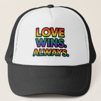 Liefde wint. Altijd – LGBTQ+ Pride Trucker Pet