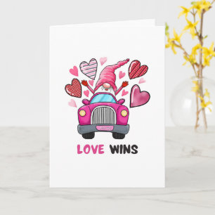 Liefde Wint Inspirerende Romantiek Kaart