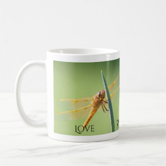 Liefde, Wisdom, Faith, Dragonfly Koffiemok