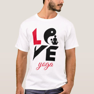 Liefde yoga t-shirt