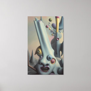Liefde zal ons bij elkaar houden canvas afdruk