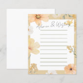 Liefde zit in Bloom advies & wenskaart (Voorkant / Achterkant)