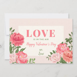 Liefde zit in de Air Valentijnsdag Kaart