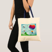Liefde zit in de canvas tas (Voorkant (product))