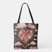 Liefde zit in de lucht draagtas (Achterkant)