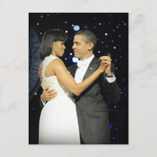 Liefde zit in de lucht, het eerste paar dansen II Briefkaart