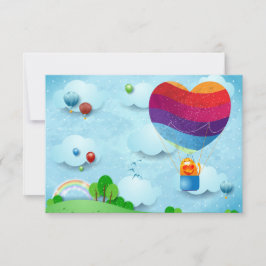 Liefde zit in de lucht kaart