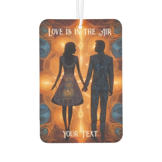 Liefde zit in de lucht luchtverfrisser (Achterkant)