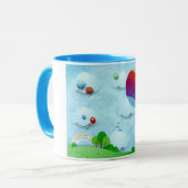 Liefde zit in de lucht mok (Voorkant links)