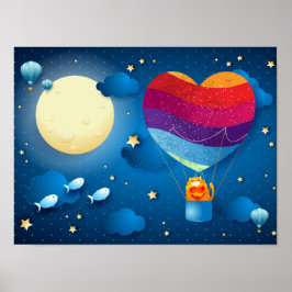 Liefde zit in de lucht poster