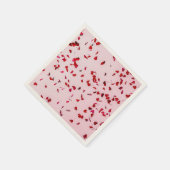 Liefde zit in de lucht servetten (Hoek)